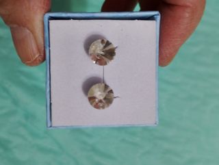 Pendientes Acero Blanco