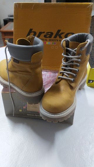 Botas Brakko Amarillas Talla 38