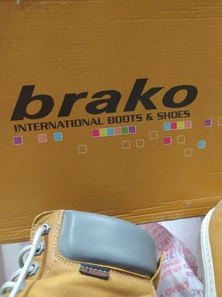 Botas Brakko Amarillas Talla 38