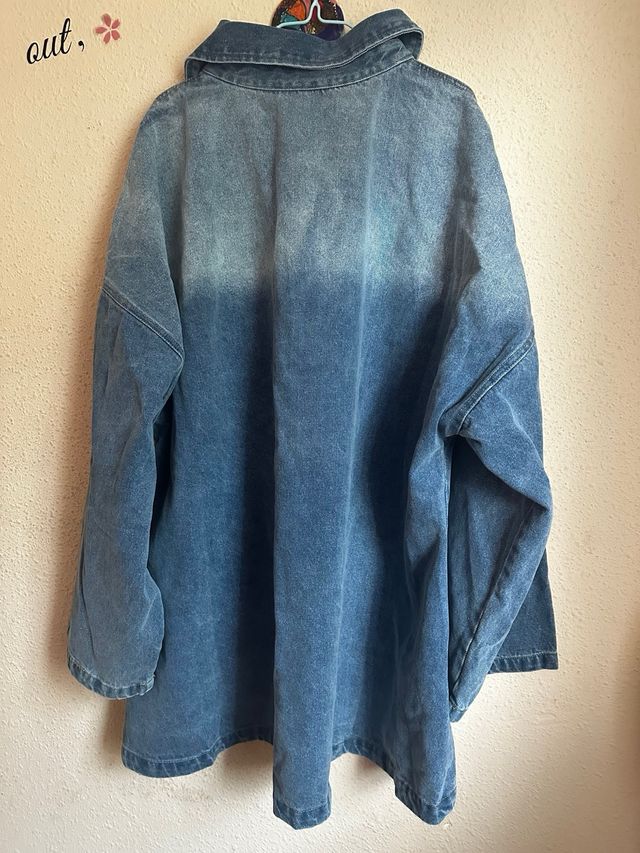 Vestido vaquero con cremallera