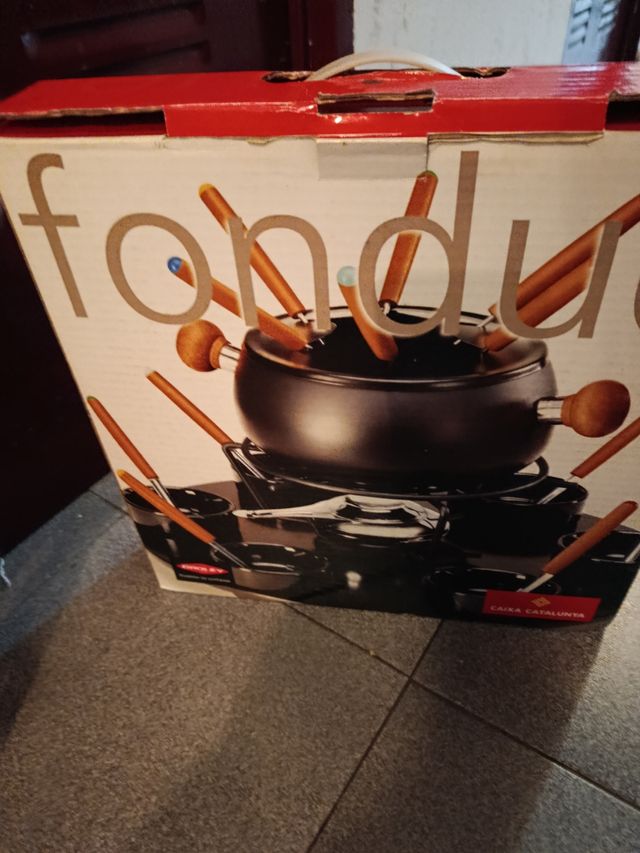 Juego de fondue nuevo en caja