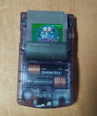 Nintendo Game Boy Color transparente