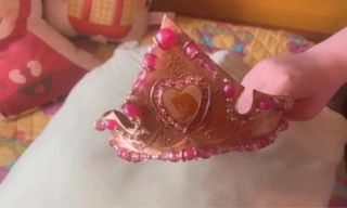 Conjunto Disney Aurora Tiara y Collar