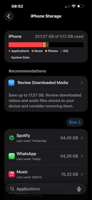iPhone 15 Pro Max 512GB Negro