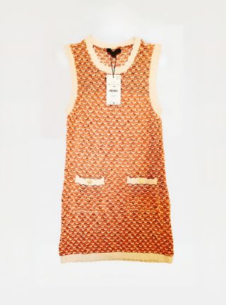 Abito Tricot Zara Arancione