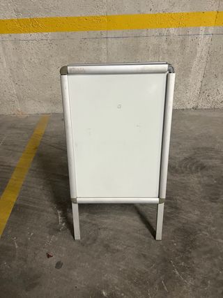 Caballete publicidad exterior