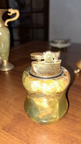 Accendino retrò in onice