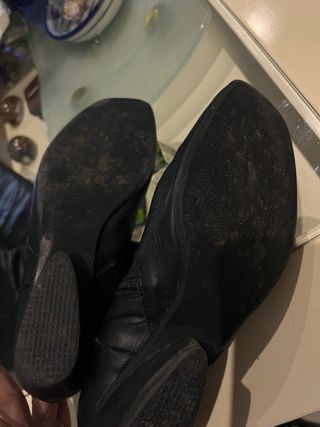 Botas altas de piel Tony pons