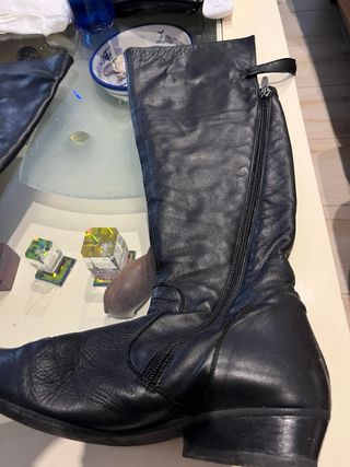 Botas altas de piel Tony pons