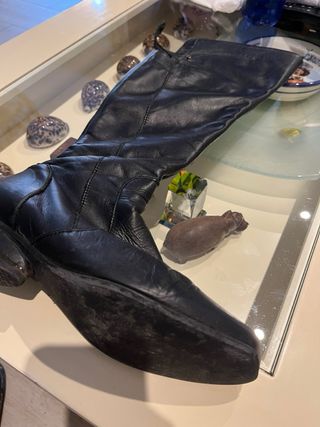 Botas altas de piel Tony pons