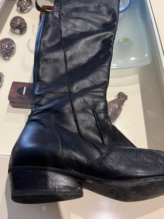 Botas altas de piel Tony pons