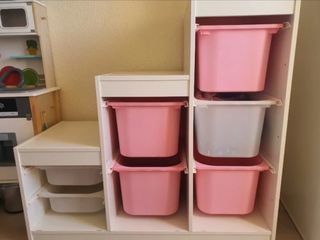 Estantería infantil IKEA rosa