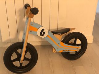 Bicicleta Eq Madera Rebel Kidz Gulf Edition