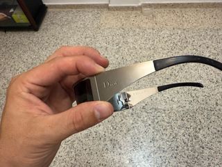 Gafas de Sol Dior Retro Plateadas