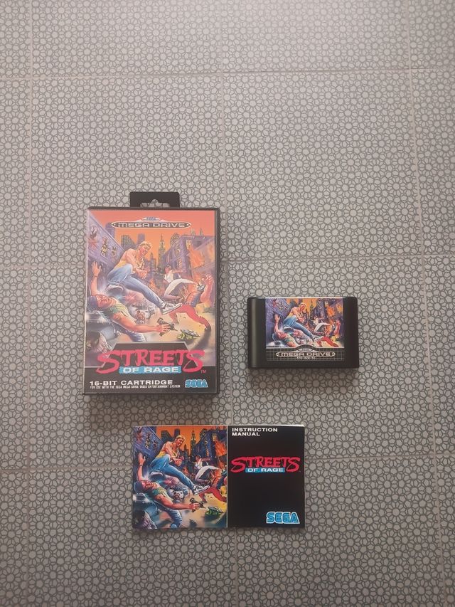 Street of Rage 1 y 2 Megadrive Sega