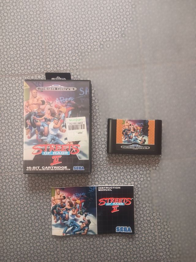 Street of Rage 1 y 2 Megadrive Sega