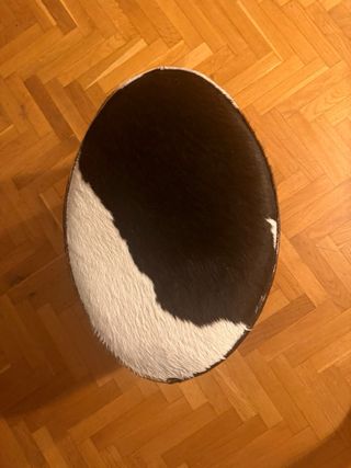Puff Ikea estilo vaca