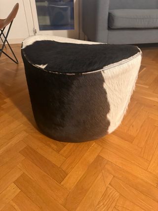 Puff Ikea estilo vaca