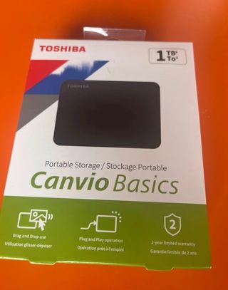 Disco Duro 1 TB Toshiba Canvio Basics