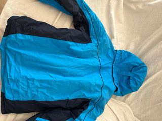 Parka Columbia Hombre Talla L Azul y Negro