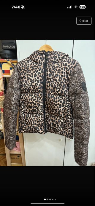 Chaqueta Michael Kors Leopardo Bomber