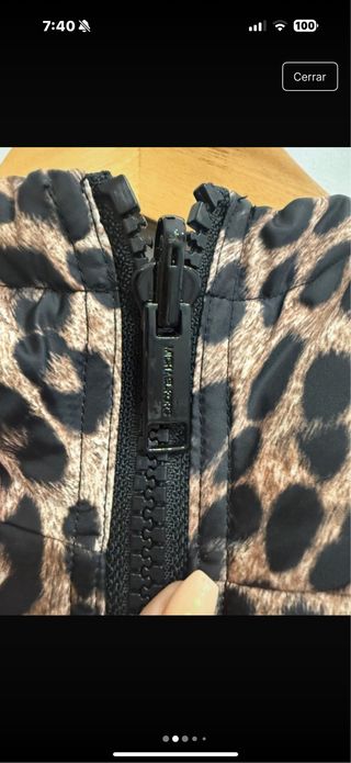 Chaqueta Michael Kors Leopardo Bomber