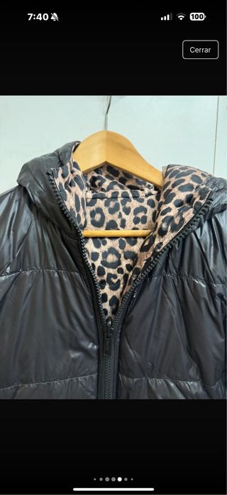 Chaqueta Michael Kors Leopardo Bomber