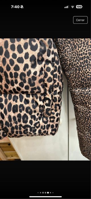 Chaqueta Michael Kors Leopardo Bomber