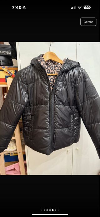 Chaqueta Michael Kors Leopardo Bomber