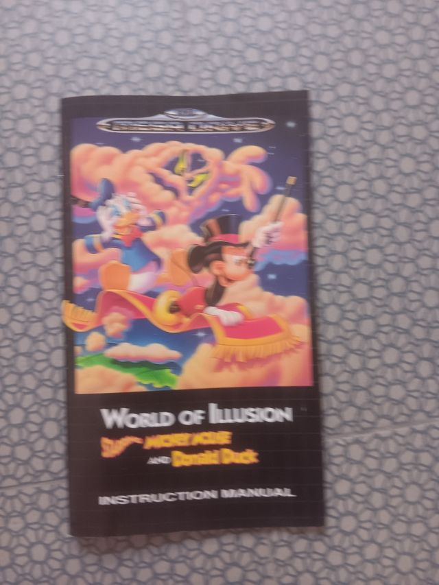 World of Illusion Megadrive Sega