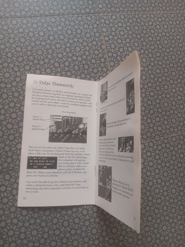 World of Illusion Megadrive Sega