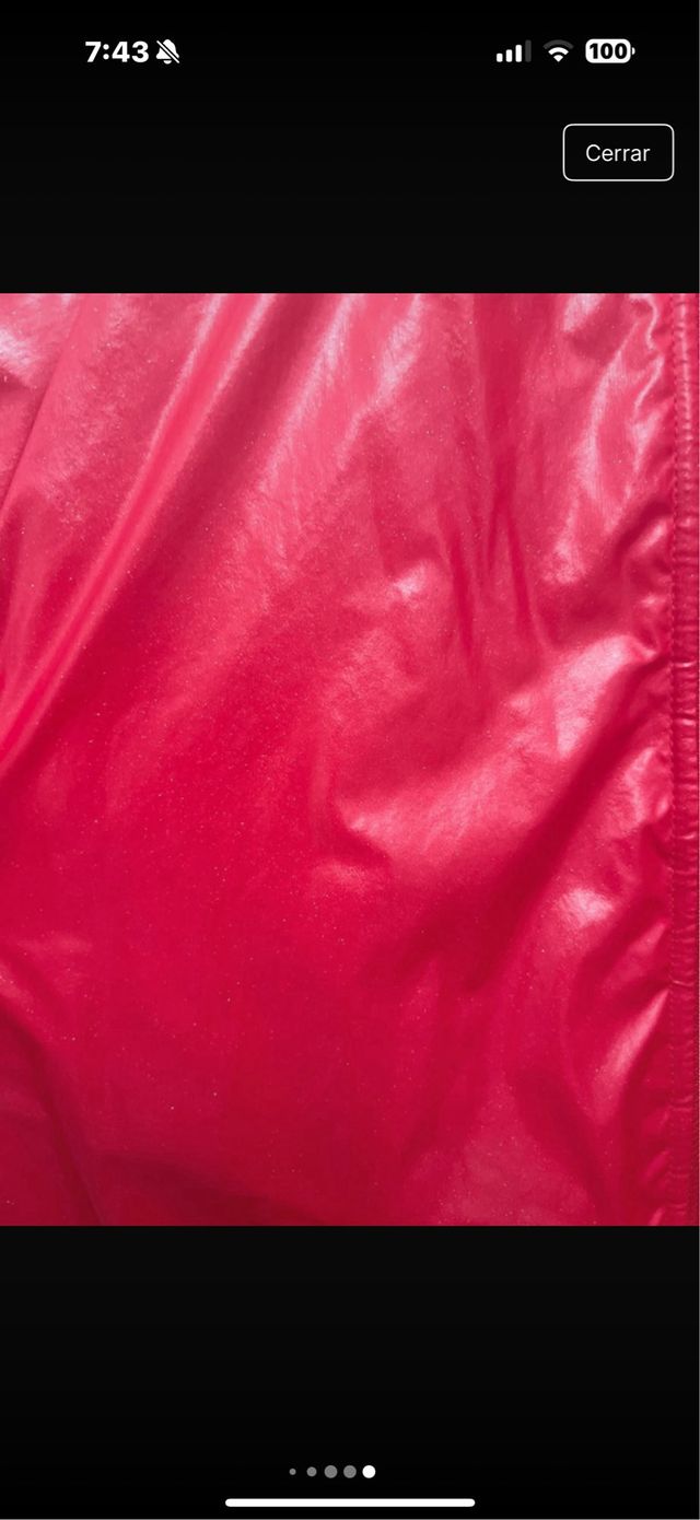 Chaqueta Guess Roja Impermeable