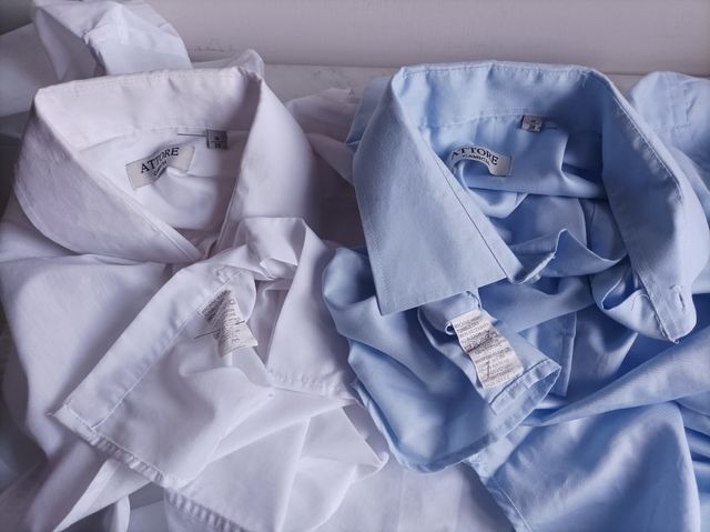 Camicie uomo ATTORE - Azzurro e Bianco