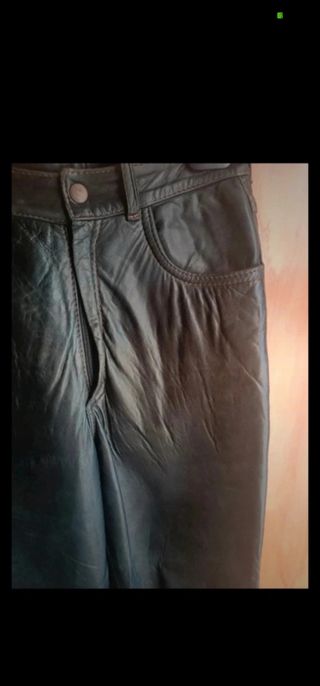 Pantalón de cuero vintage