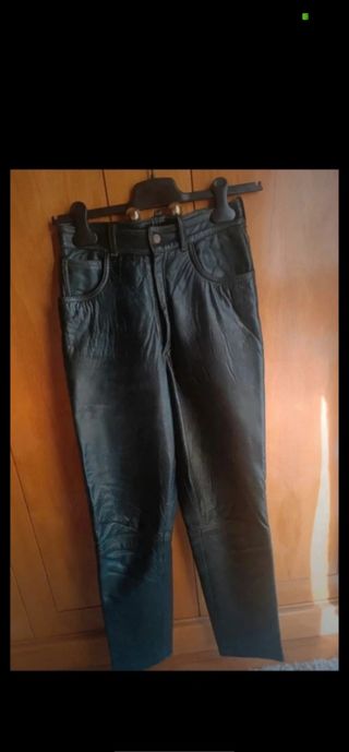 Pantalón de cuero vintage