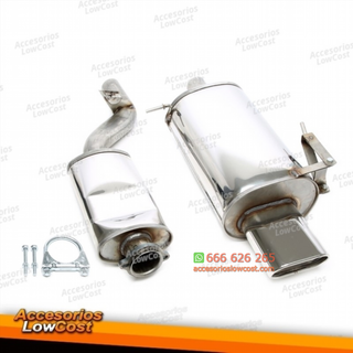 Sistema TA Technix de acero inoxidable 70x140mm a