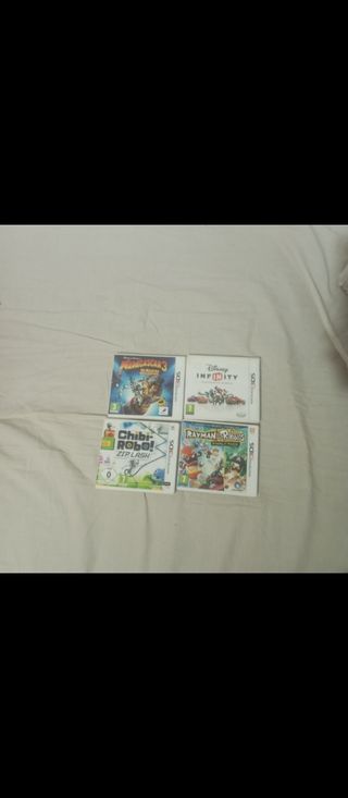 Pacchetto 4 giochi 3ds