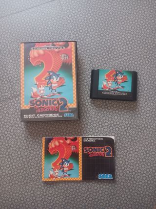 Sonic, Sonic 2 y Megagames 2 Megadrive