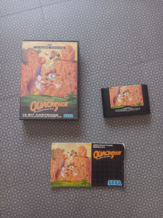 Quackshot Mega Drive Sega