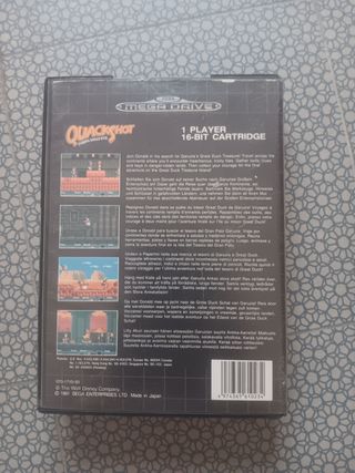 Sega Quackshot MegaDrive