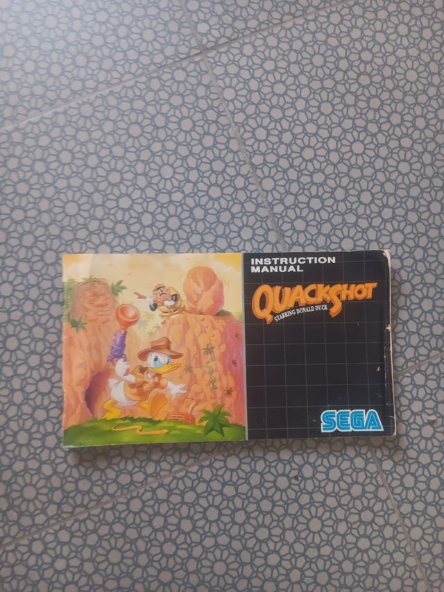 Quackshot Mega Drive Sega