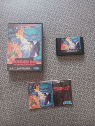 Wonder Boy in Monster World Megadrive Sega