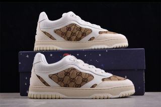 Zapatillas Gucci Beige y Blanco