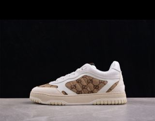Zapatillas Gucci Beige y Blanco