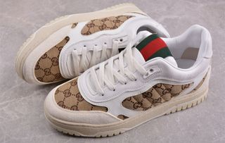 Zapatillas Gucci Beige y Blanco