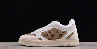 Zapatillas Gucci Beige y Blanco