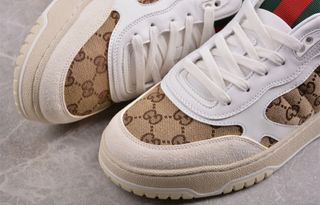 Zapatillas Gucci Beige y Blanco
