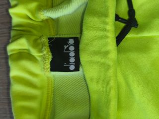 Pantaloncino Diadora bambino giallo fluo 10 anni