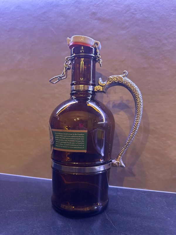 Vaso bottiglia birra Adler