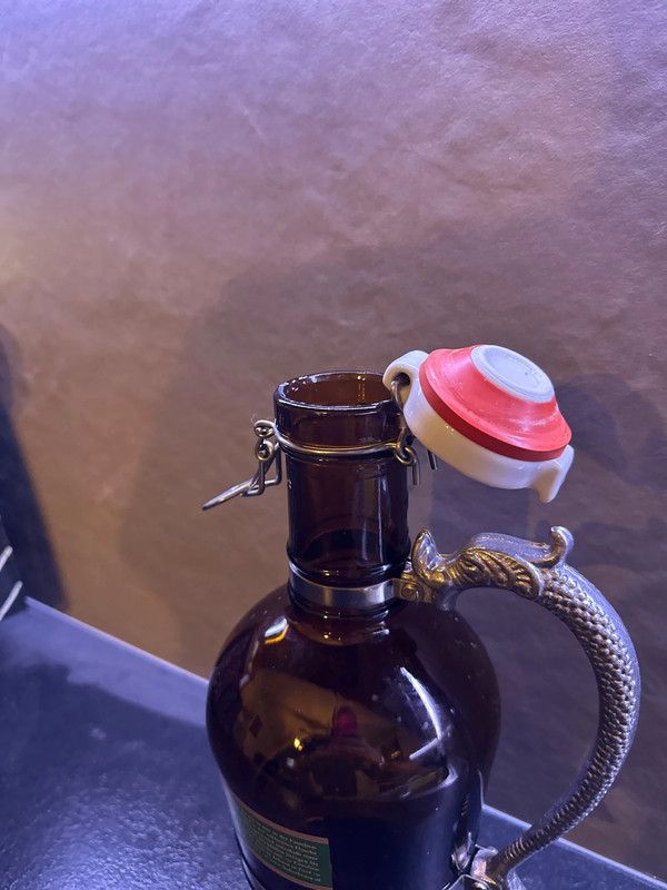 Vaso bottiglia birra Adler